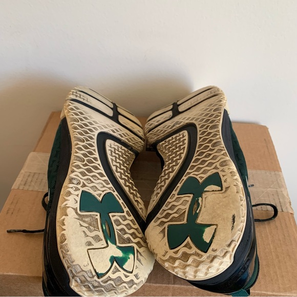 UA Men’s Dark Green Sneakers - Picture 5 of 6